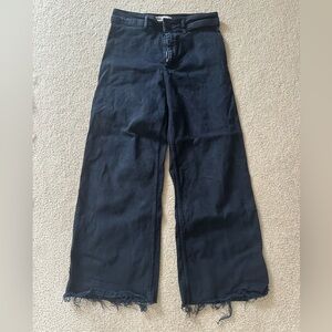 ZARA Marine Straight Navy Jeans Size 10!!